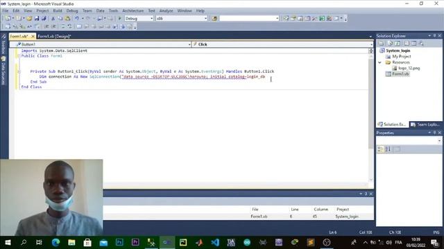Créer un Système de connexion avec Visual Basic et Sql server. ENETP смотреть онлайн