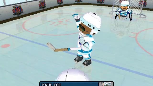 Backyard Hockey 2005: I broke their goalie... смотреть онлайн