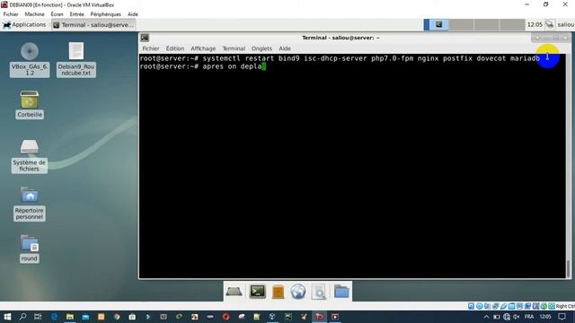 ROUNDCUBE DOVECOT MARIADB Sous Debian 9 смотреть онлайн