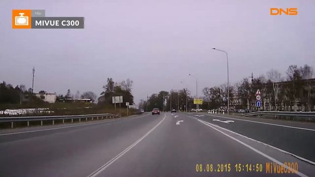 Образец видеозаписи Mio MiVue C300 смотреть онлайн