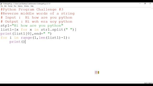 Python Challenge Program | #3 смотреть онлайн