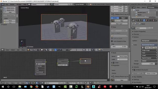 Blender - HDR no background смотреть онлайн