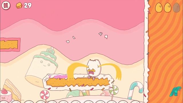 EGGGGG - LEVEL 12 - JUST KEEP RUNNING! Walkthrough (3 Stars) смотреть онлайн