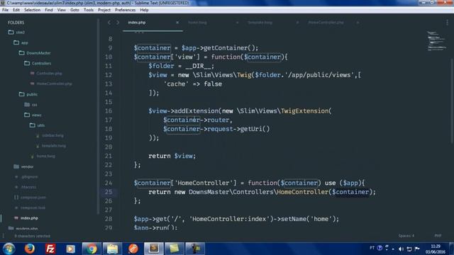 Primeiros passos com Slim Framework - Parte 4 смотреть онлайн