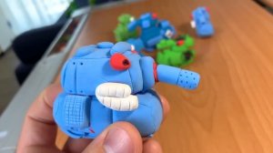 ОН МОНСТР кв 44 Лепим танки из Пластилина мс 1 , т 1, Ратте