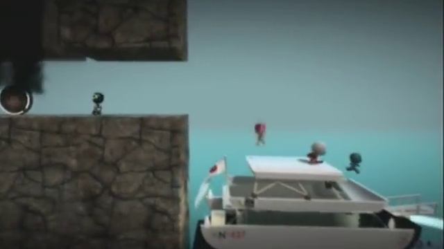 Little Big Planet: Shark Boat Survival (1/2) смотреть онлайн