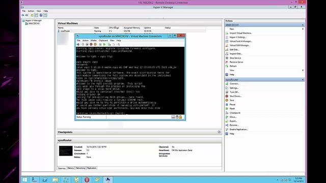 VYos Virtual Router - Download and Install смотреть онлайн