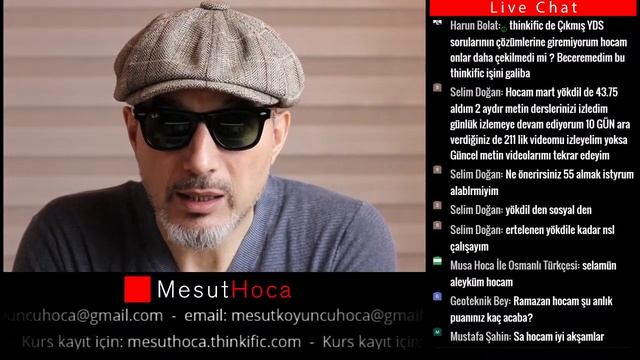 YÖKDİL - YDS Canlı Yayın - 14 Aralık 2020 | Mesut Koyuncu смотреть онлайн