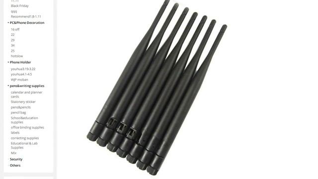 Двухдиапазонная WiFi RP-SMA антенна Беспроводная WAN Pigtail 6dBi ан