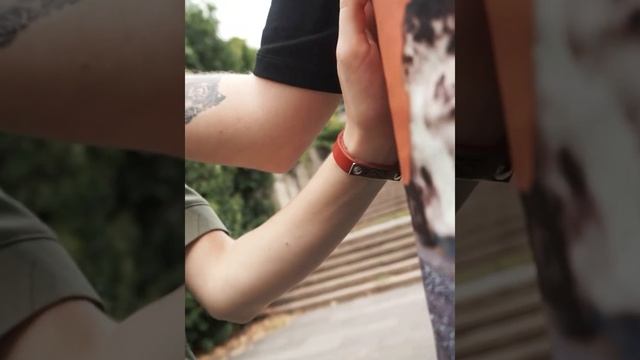 Парные браслеты из натуральной кожи с вашей гравировкой!? смотреть онлайн