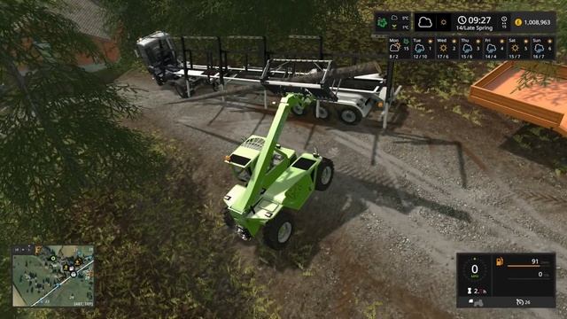 Time For Some LOGGING | Oakfield Farm EP3 w/SEASONS | Farming Simulator 17 смотреть онлайн
