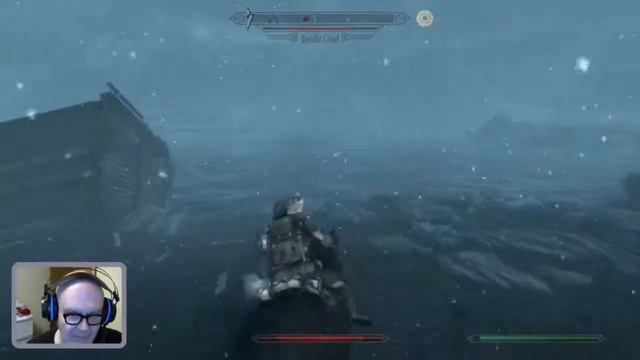 Horse combat, freezing Lizard, Legendary, Survival Creation Club Only Skyrim SE смотреть онлайн