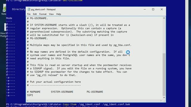 Installing PostgreSQL on Windows using SSPI смотреть онлайн