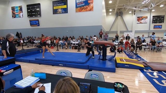 Thi Nguyen 2nd Place Vault Pacific Classic 2020 Wildfire Gymnast Level 8 смотреть онлайн