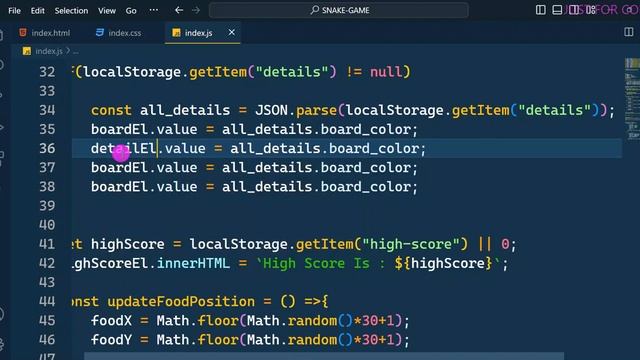 P-6 SNAKE GAME DEVELOPMENT IN HINDI || SNAKE GAME || HTML CSS JAVASCRIPT ||#snakegame @Justforcode смотреть онлайн