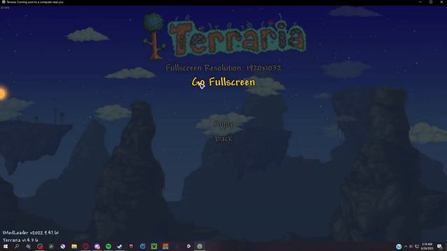 How to Fix TmodLoader's Fullscreen Problem смотреть онлайн