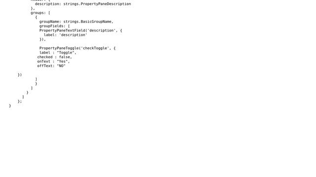 Sharepoint: How re-render react when toggle properties change? смотреть онлайн