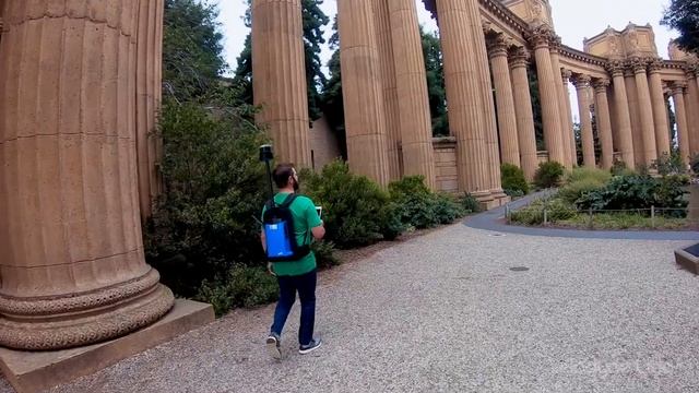 LiBackpack Scans the Palace of Fine Arts in 3D With the Help of a Velodyne Lidar Puck™ смотреть онлайн
