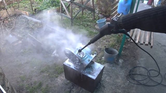 Сборка урала начинается с отмывки картера. смотреть онлайн