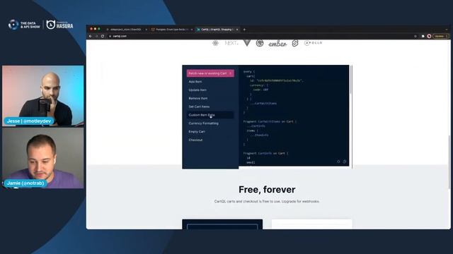 E-commerce prototyping with Hasura and CartQL смотреть онлайн