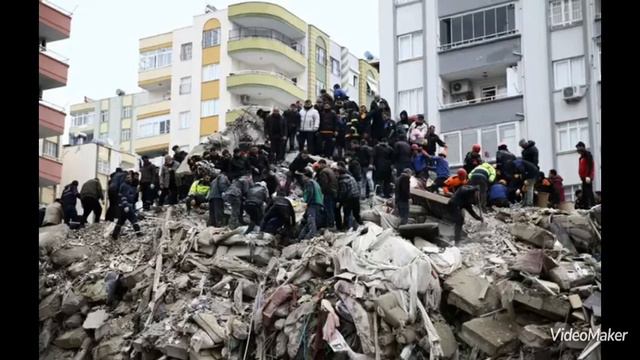 Землетрясение в Турции магнитудой 7,8. Новые разрушения зданий,новости Турции сегодня смотреть онлайн