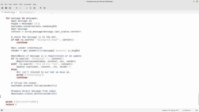 Writing a Mastodon Bot in Python смотреть онлайн