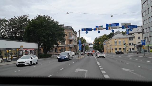 Город Турку в Финляндии. смотреть онлайн