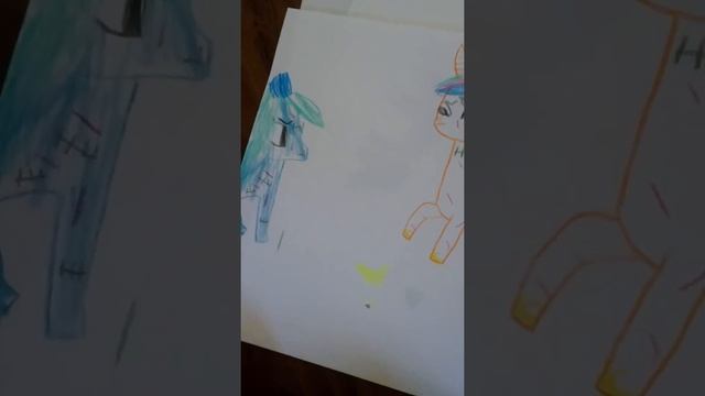 MLP. Мой маленький пони. Алиса рисует. My little Pony. Image. смотреть онлайн