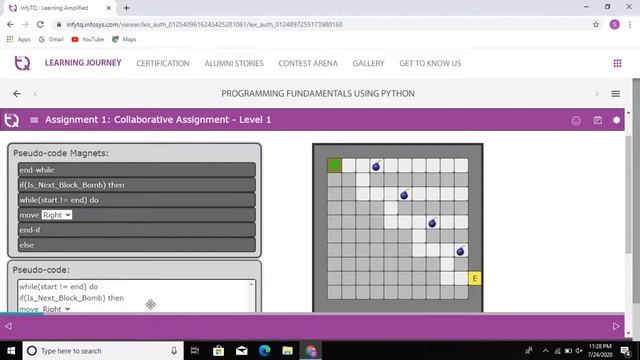 INFYTQ PYTHON Assignment-1 Day-1 смотреть онлайн