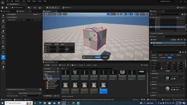 4. Using Transform UVs смотреть онлайн