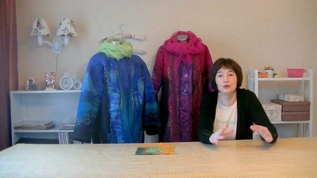 Как мои пальто задумывались и как эта задумка осуществилась. Валяние смотреть онлайн