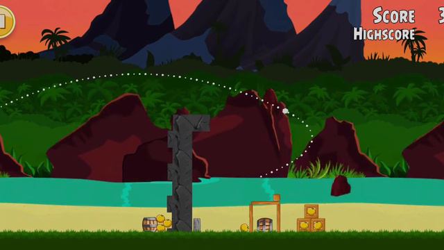 Rovio Classics Angry Birds Level 19-3 3 Stars смотреть онлайн