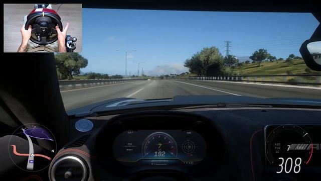 Forza Horizon 5 - MERCEDES AMG GT BLACK SERIES - Test Drive with THRUSTMASTER TS-XW + TH8A - 4K смотреть онлайн