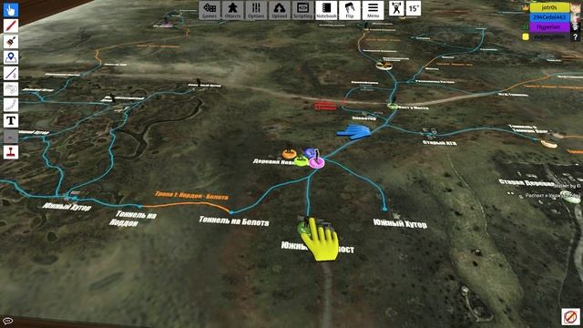 TableTop Simulator Сталкер на картонках