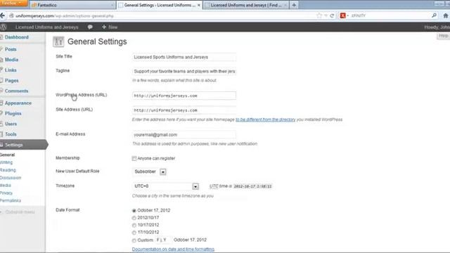 WordPress Settings Part 1 - Basic WP Tutorial смотреть онлайн