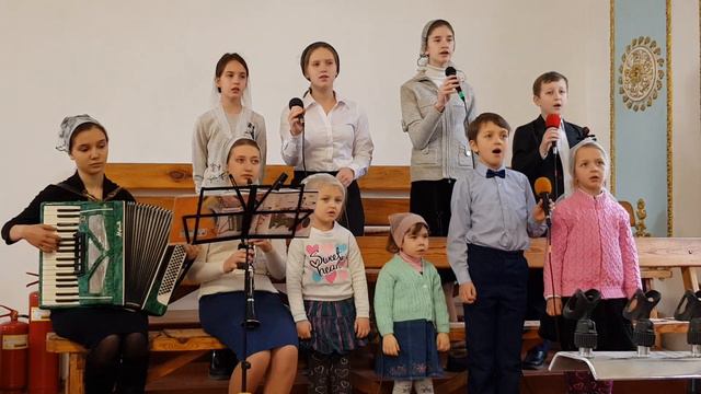 В больших домах тепло и свет... Детский хор, 03.02.2019 г. смотреть онлайн