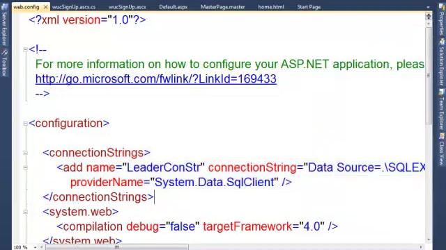 6 برمجة صفحة Register وتخزين الـ ConnectionString بداخل ملف web config وشرح SqlConnection, SqlCom смотреть онлайн