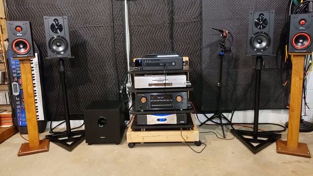 Cerwin Vega SL-5M Sound Demo & Sony CS5 Comparison смотреть онлайн