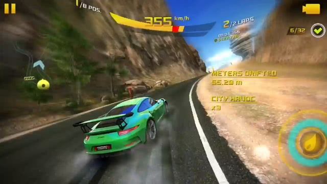 Asphalt 8, Porsche 911 GT3 RS, 3rd Lab FULL 2/2 смотреть онлайн