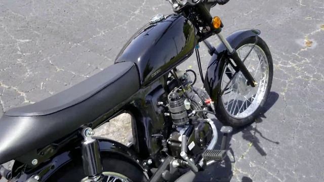 125cc BoomCat Motorcycle Street Legal Scooter Moped With Kick & Electric Start смотреть онлайн