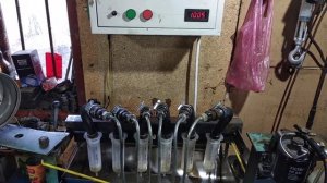 Самодельный стенд настройки ТНВД. Доделал, начало работы