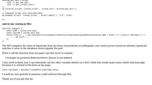 Wordpress: Theme customisation - how to store javascript externally when it utilises php variables? смотреть онлайн