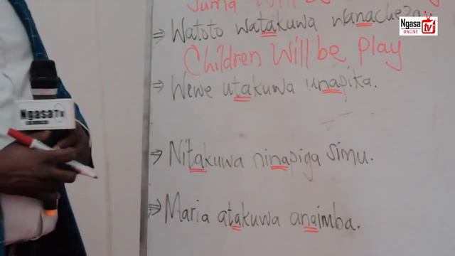 Video Mpya ( 8) Future Continuous Tense ...'ta + na' ( will be + -ing) смотреть онлайн