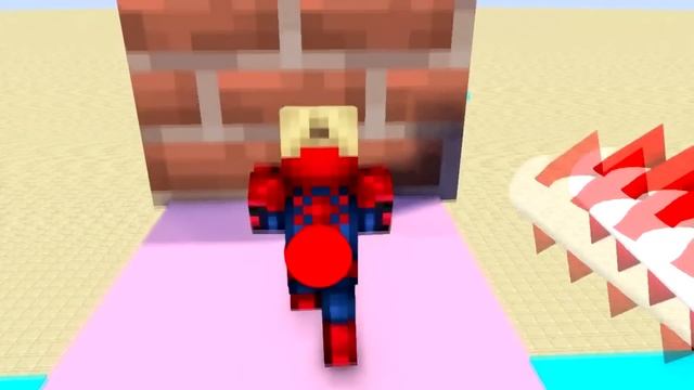 Monster School: Spider-Man Zombie Run GamePlay Mobile Game Runner Max Level - Minecraft Animation смотреть онлайн