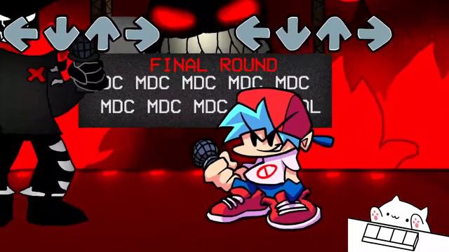 (EPILEPSY WARNING) Friday Night Funkin' | Bongo Cat plays VS Darkon Mod Hard Mode! смотреть онлайн