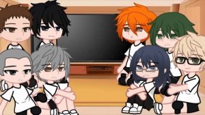 Karasuno react to Shoyo's sister /Natsu Hinata/ #haikyuu