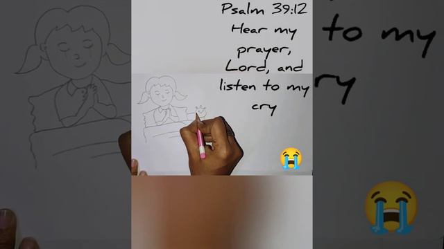 How to make Psalm 39:12 in drawing смотреть онлайн