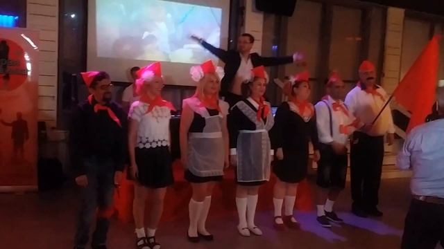 Пионеры СССР - торжественное открытие на вечеринке "Назад в СССР" - 21 апреля! смотреть онлайн