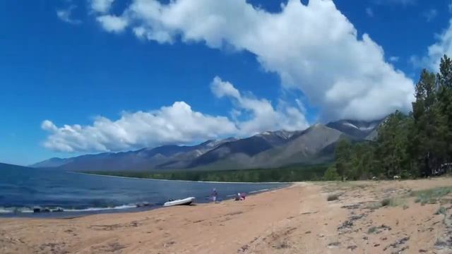Байкал. Баргузинский залив. Баргузин смотреть онлайн