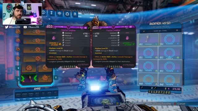 1 Billion Damage Grenades! FL4K Grenade Build (+Gamesave) // Borderlands 3 Fade & Nade Fl4K смотреть онлайн